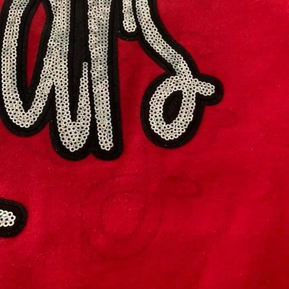 Flawed ** red crewneck sweatshirt - Picture 2 of 2